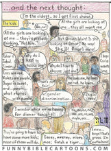 Load image into Gallery viewer, Adam And Eves Kids Get The News Series Of 4 Cartoon