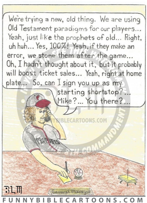 Here We Go Prophets Go! Cartoon