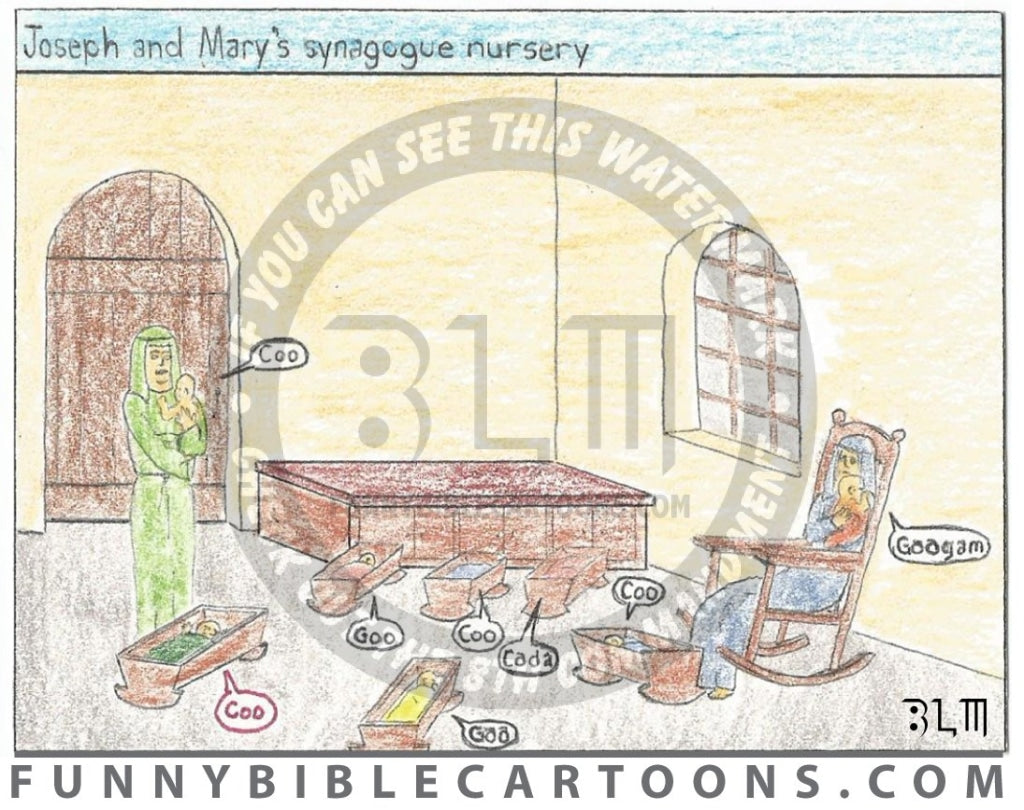 Joseph And Marys Nursery Cartoon