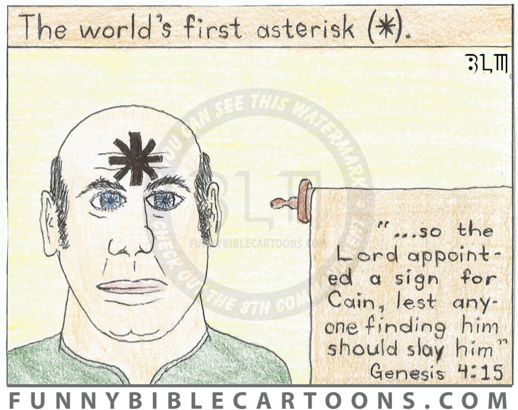 Mark Of Cain (Series 15) Cartoon