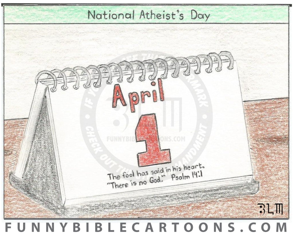 National Atheists Day Cartoon