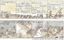 Load image into Gallery viewer, Peter Delivered From Prison (Series Of 11 Strips) Cartoon
