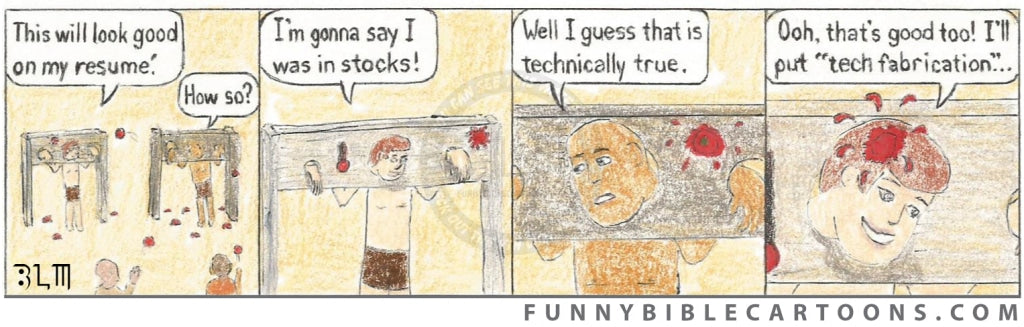 Tech Fabrication Cartoon