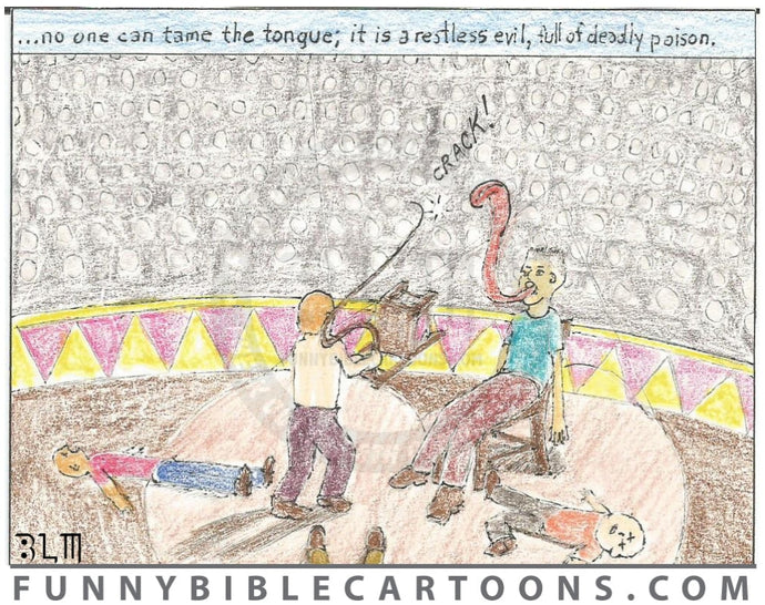 Tongue Tamer Cartoon