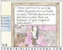 Load image into Gallery viewer, Unclean Animals Support Group (Series Of 2) Cartoon
